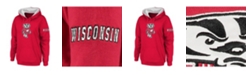Stadium Athletic Women's Cardinal Wisconsin Badgers Big Logo Pullover Hoodie